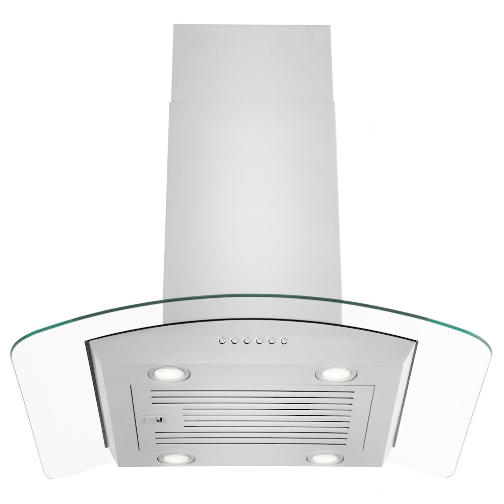30 in. Alpine Series Convertible Island Mount Range Hood ALP70IS30