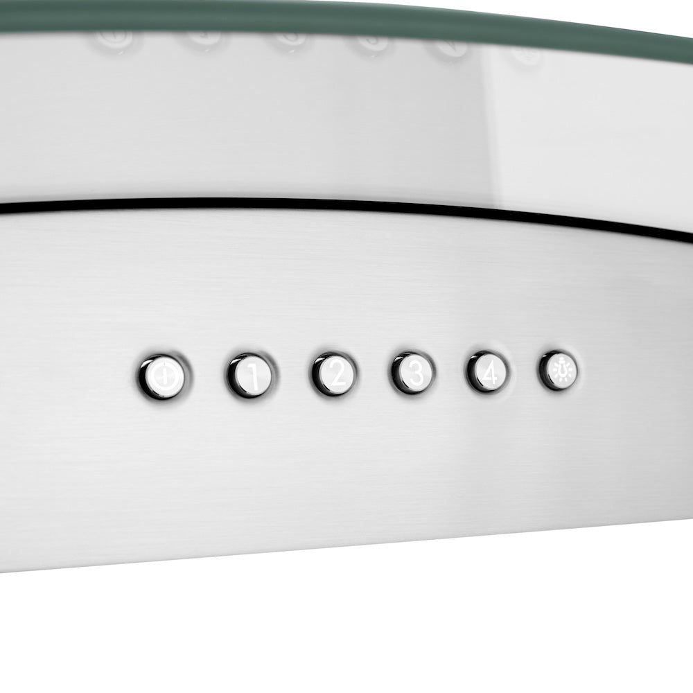 30 in. Alpine Series Convertible Island Mount Range Hood ALP70IS30