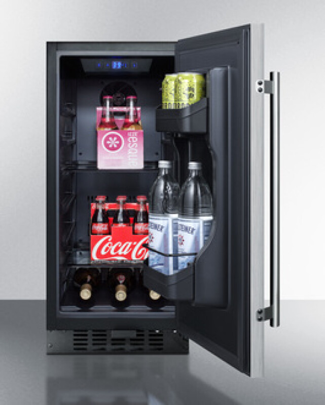 15" Wide Built-In All-Refrigerator, ADA Compliant view 2