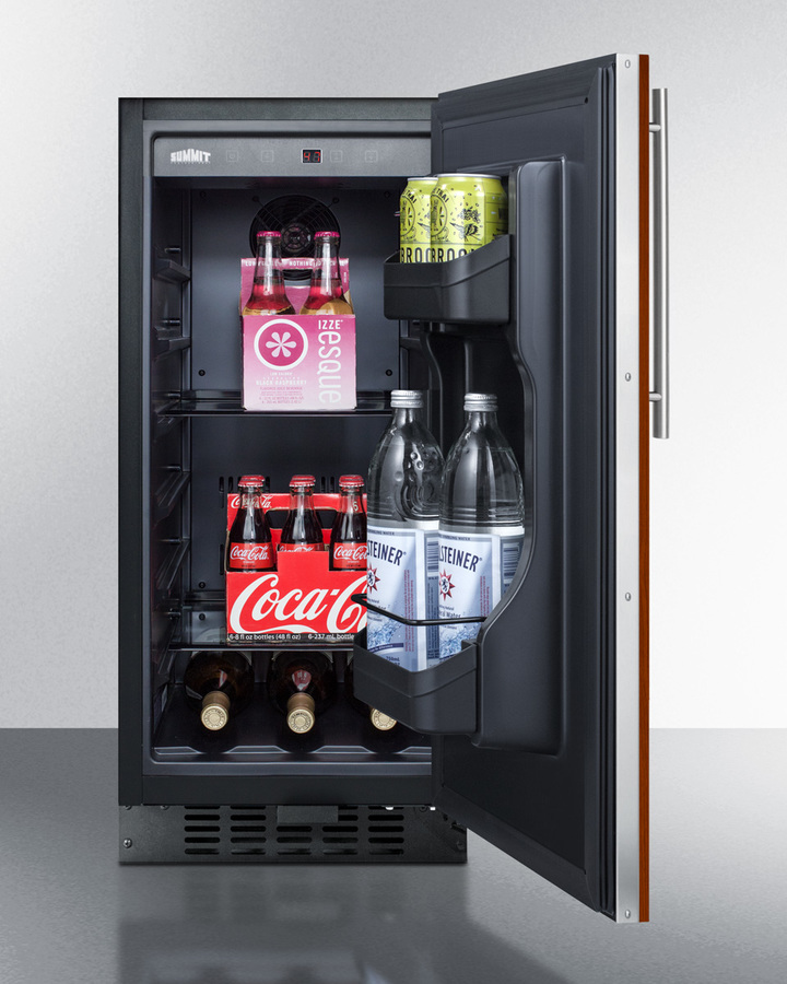 15" Wide Built-In All-Refrigerator, ADA Compliant (Panel Not Included) ALR15BIF