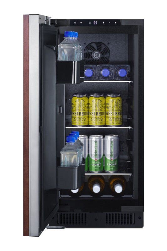 15" Wide Built-In All-Refrigerator, ADA Compliant (Panel Not Included) ALR15BSSPNRLHD