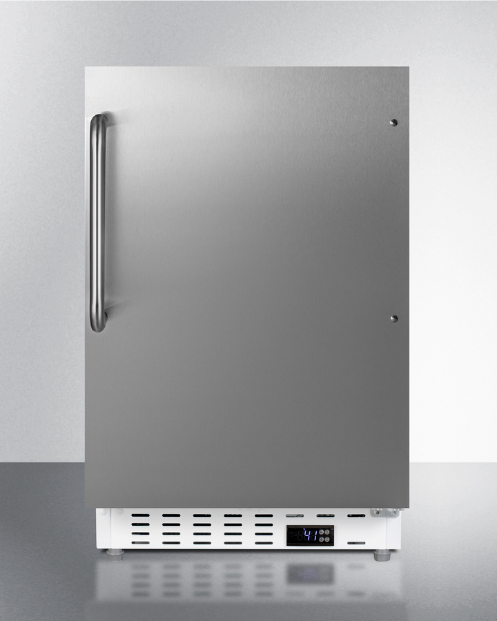 21" Wide Built-In All-Refrigerator, ADA Compliant ALR46WSSTB