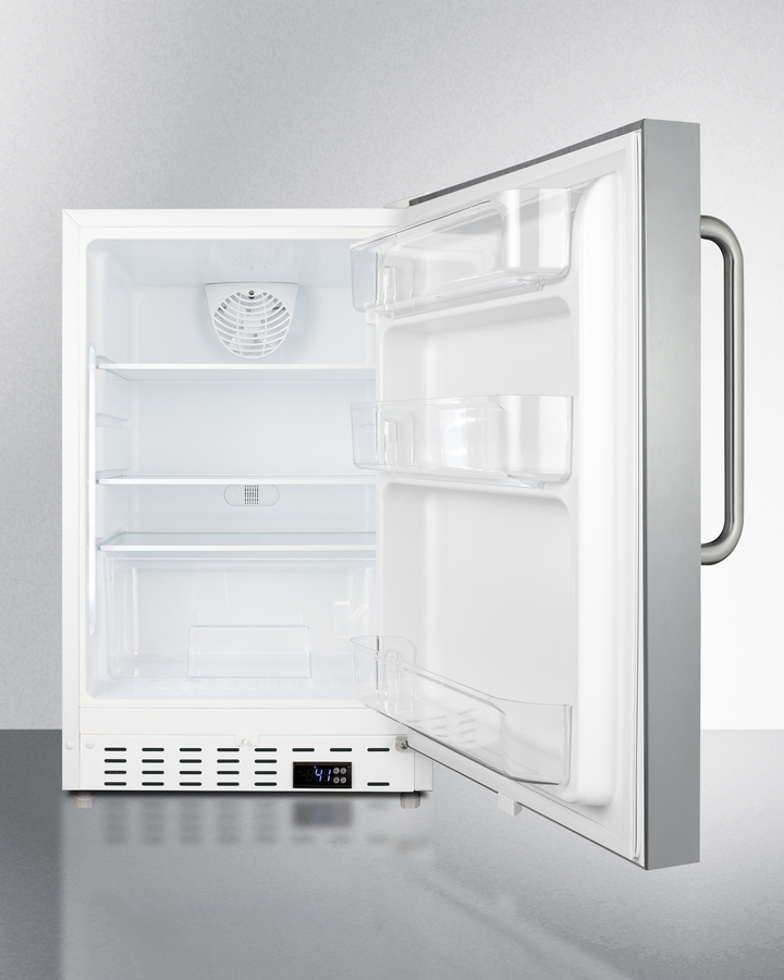 21" Wide Built-In All-Refrigerator, ADA Compliant ALR46WSSTB