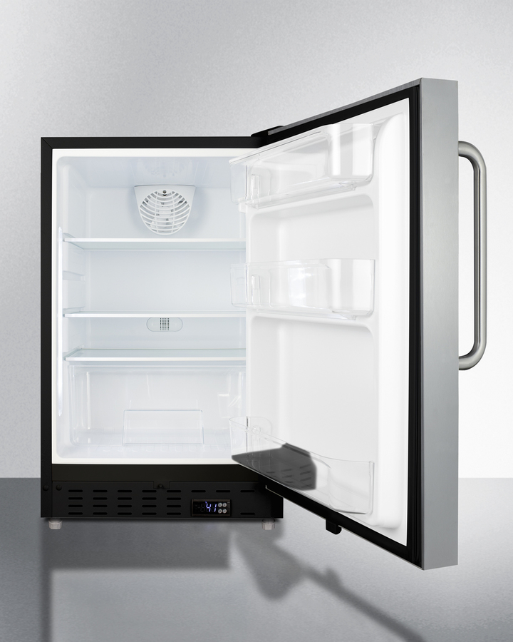 21" Wide Built-In All-Refrigerator, ADA Compliant view 2
