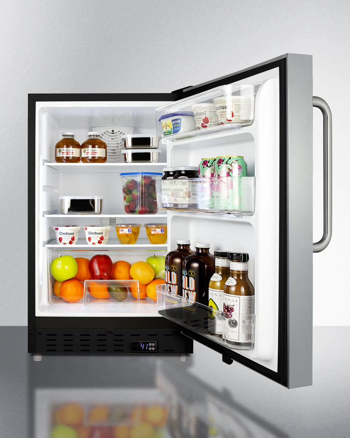 21" Wide Built-In All-Refrigerator, ADA Compliant view 4
