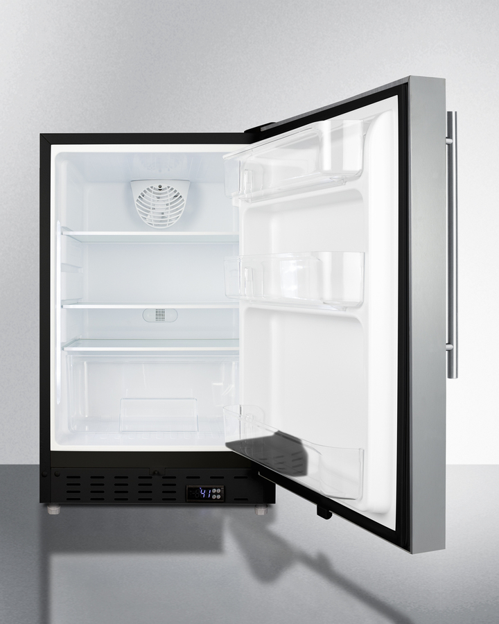 21" Wide Built-In All-Refrigerator, ADA Compliant view 3