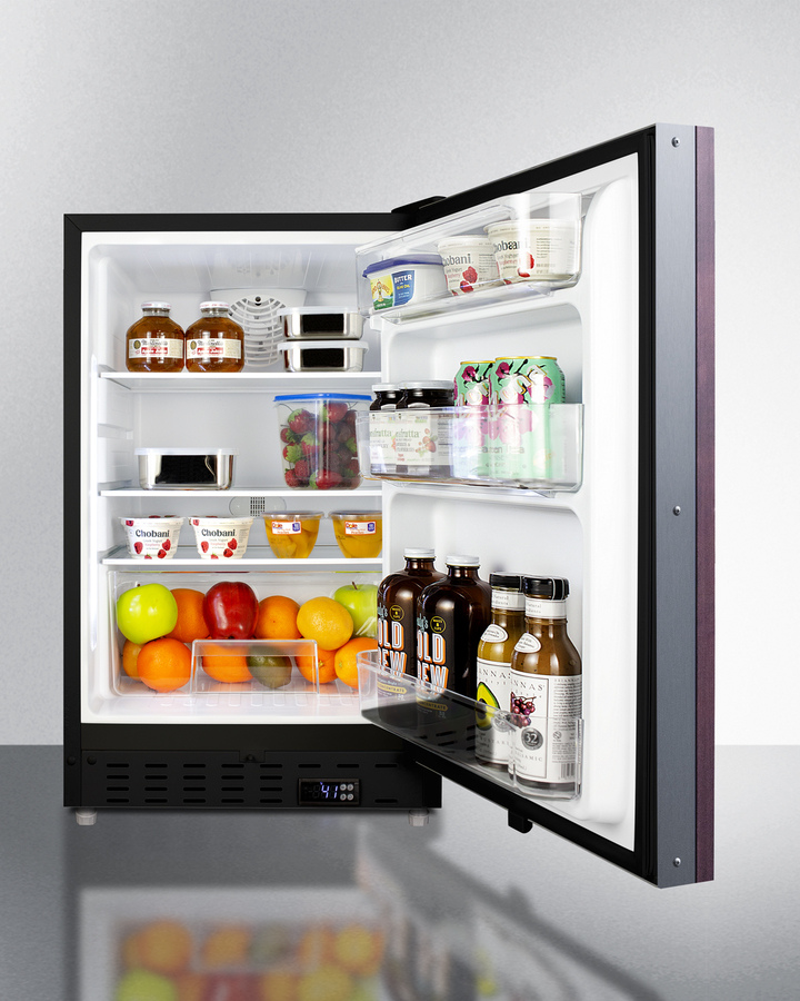 21" Wide Built-In All-Refrigerator, ADA Compliant (Panel Not Included) ALR47BIF