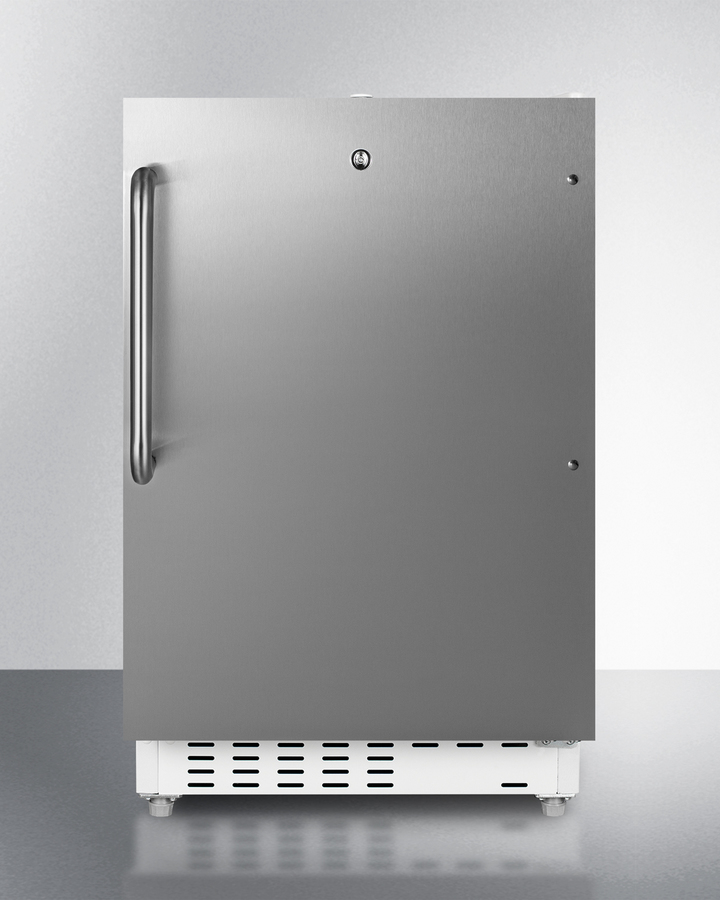 21" Wide Built-in Refrigerator-Freezer, ADA Compliant ALRF48CSS