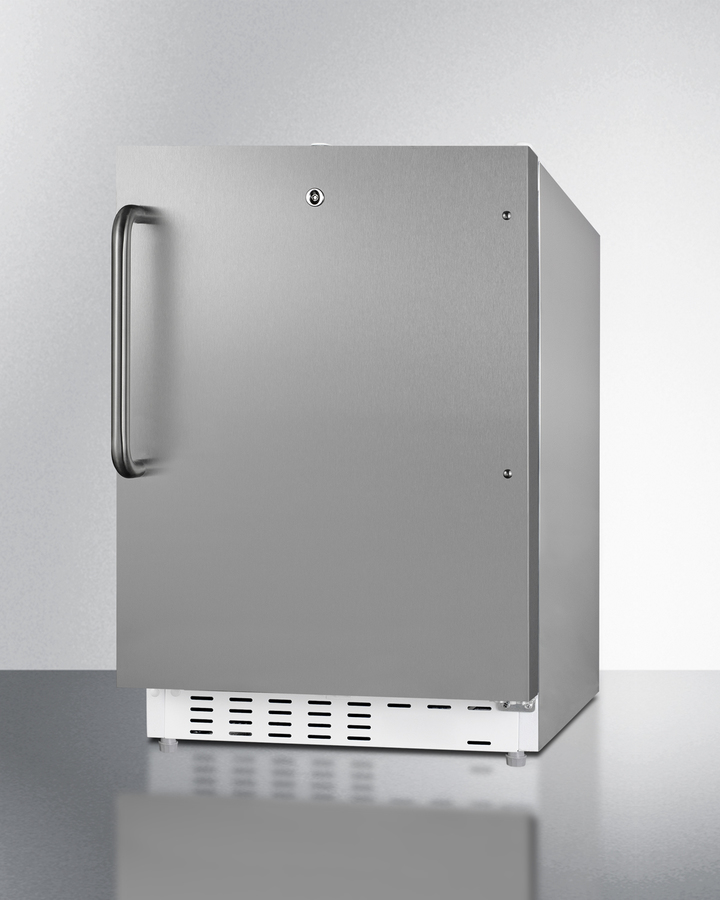 21" Wide Built-in Refrigerator-Freezer, ADA Compliant ALRF48CSS