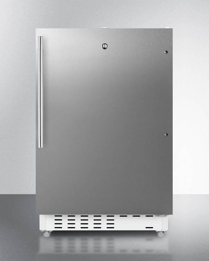 21" Wide Built-in Refrigerator-Freezer, ADA Compliant ALRF48CSSHV