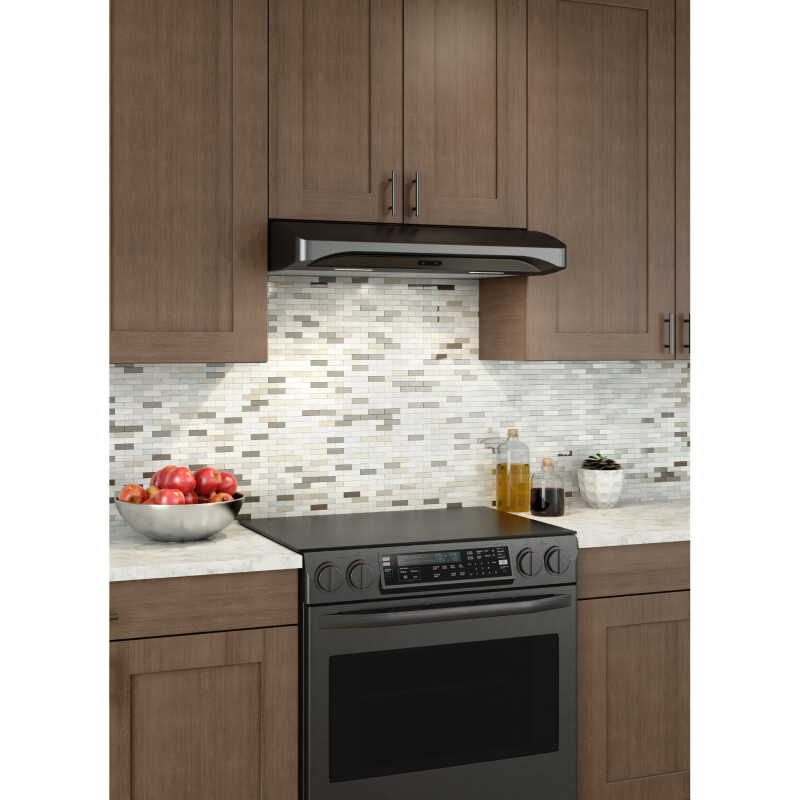 Elite 36-Inch Convertible Under-Cabinet Range Hood, 375 Max Blower CFM view 2