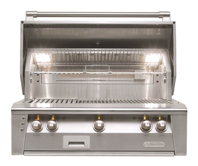 36″ Built-in Grill, 3 Burner, Rotis, Smoker ALXE36