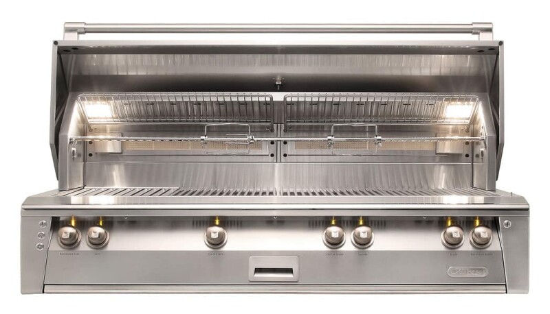 56" Built-in Grill, 3 Burner, Rotis, Smoker, SearZone ALXE56BFG