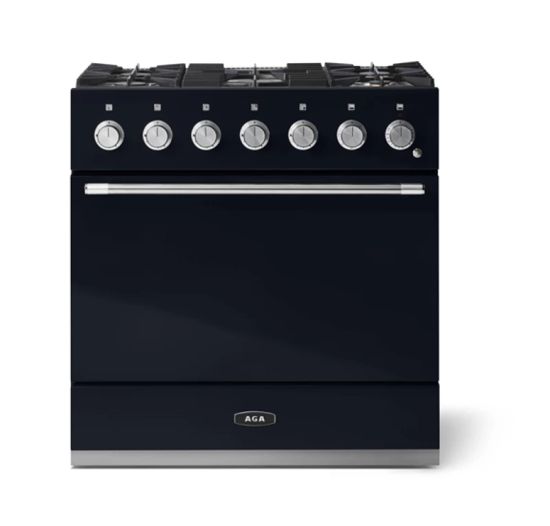 AGA MERCURY 36" - Dual Fuel Model Gloss Black AMC36DFBLK Picture 1