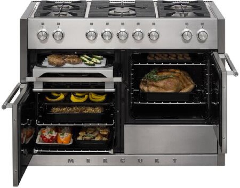 48" Mercury Dual Fuel Range view 2