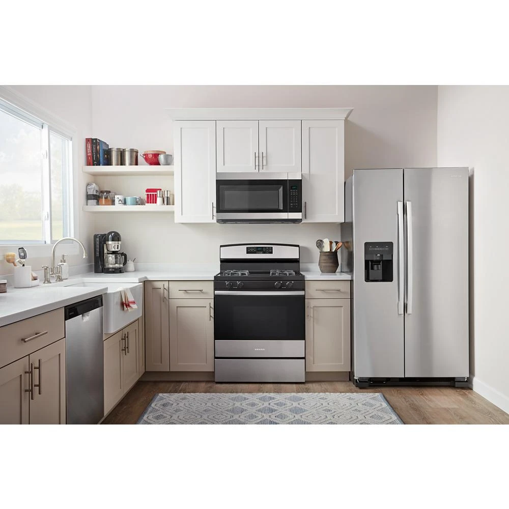 1.7 Cu. Ft. Over-the-Range Microwave with Quick Start Presets AMMS2230TS