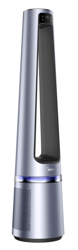 42" 12-Speed Bladeless DC Fan & HEPA Air Purifier with Remote Control, Silver, MSF42B9ASV AMS150CJ