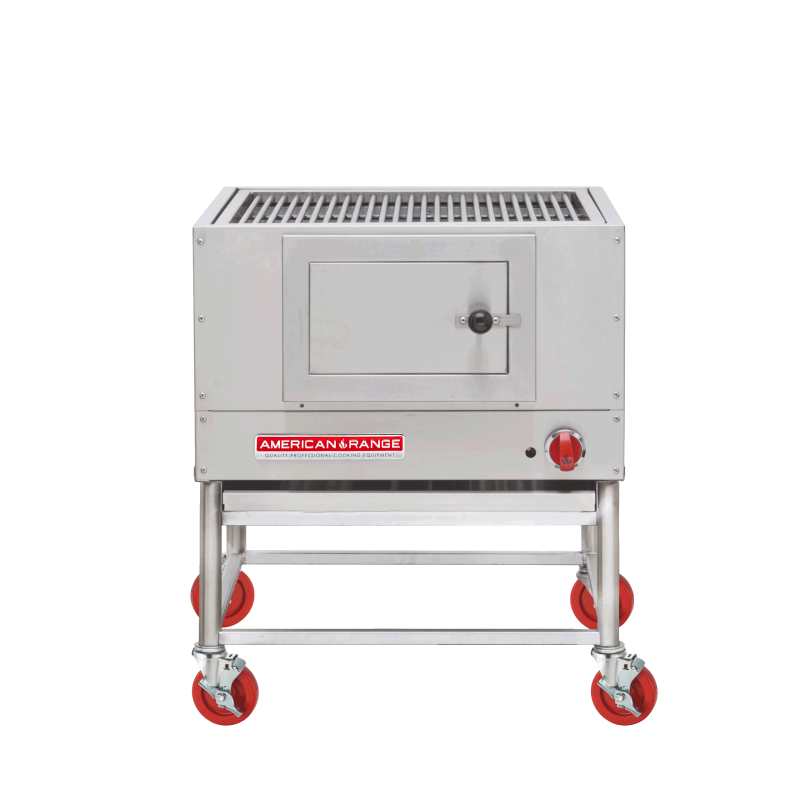 Wood-Fired Broilers with Log Lighter AMSQ30