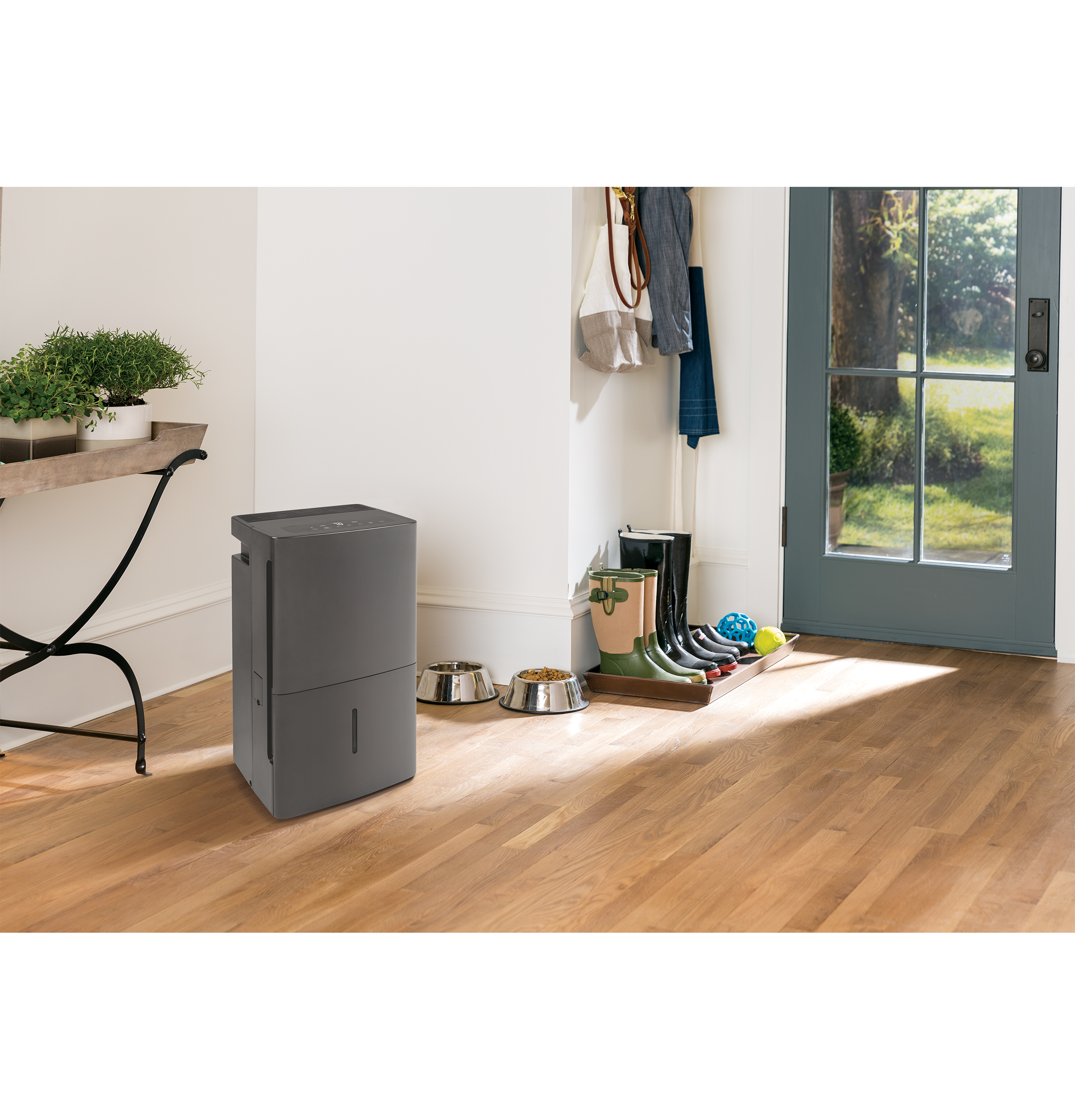 50 Pint Portable Dehumidifier with Built-in Pump for Wet Spaces APEL50LZ