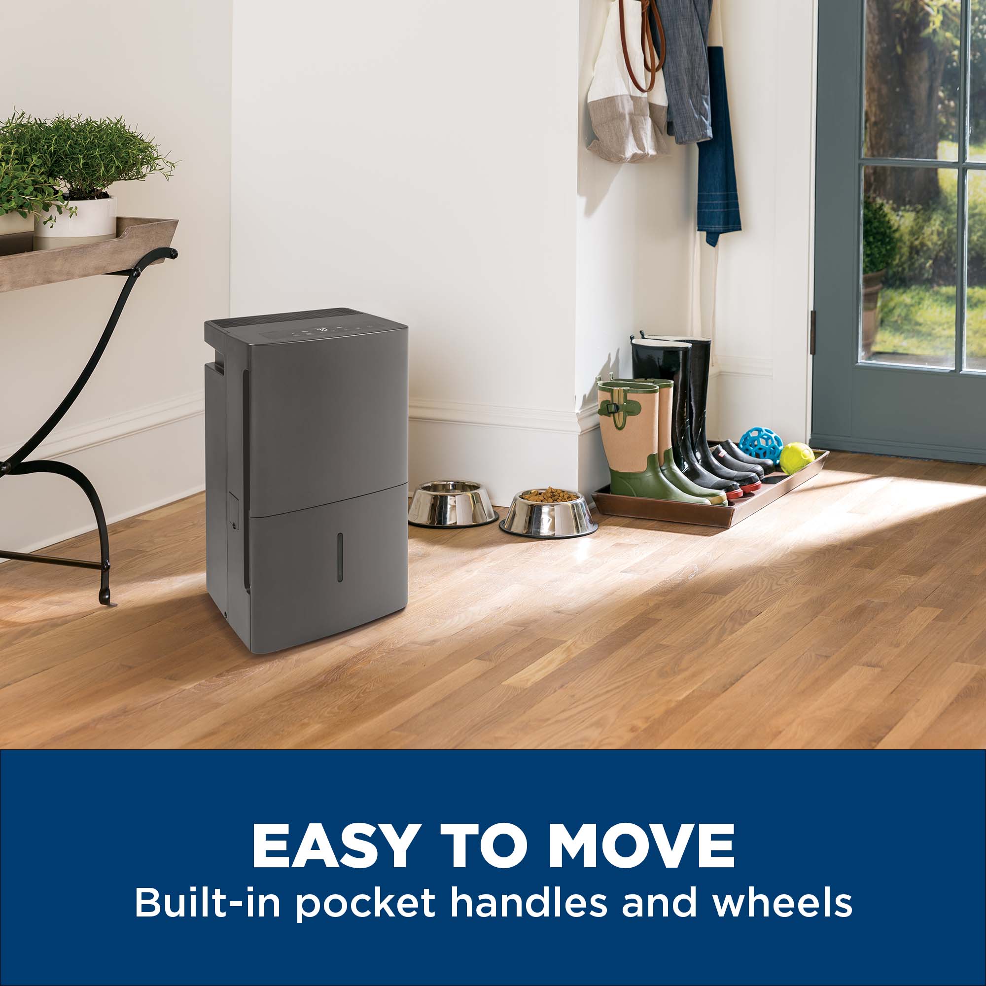 50 Pint Portable Dehumidifier with Built-in Pump for Wet Spaces view 5