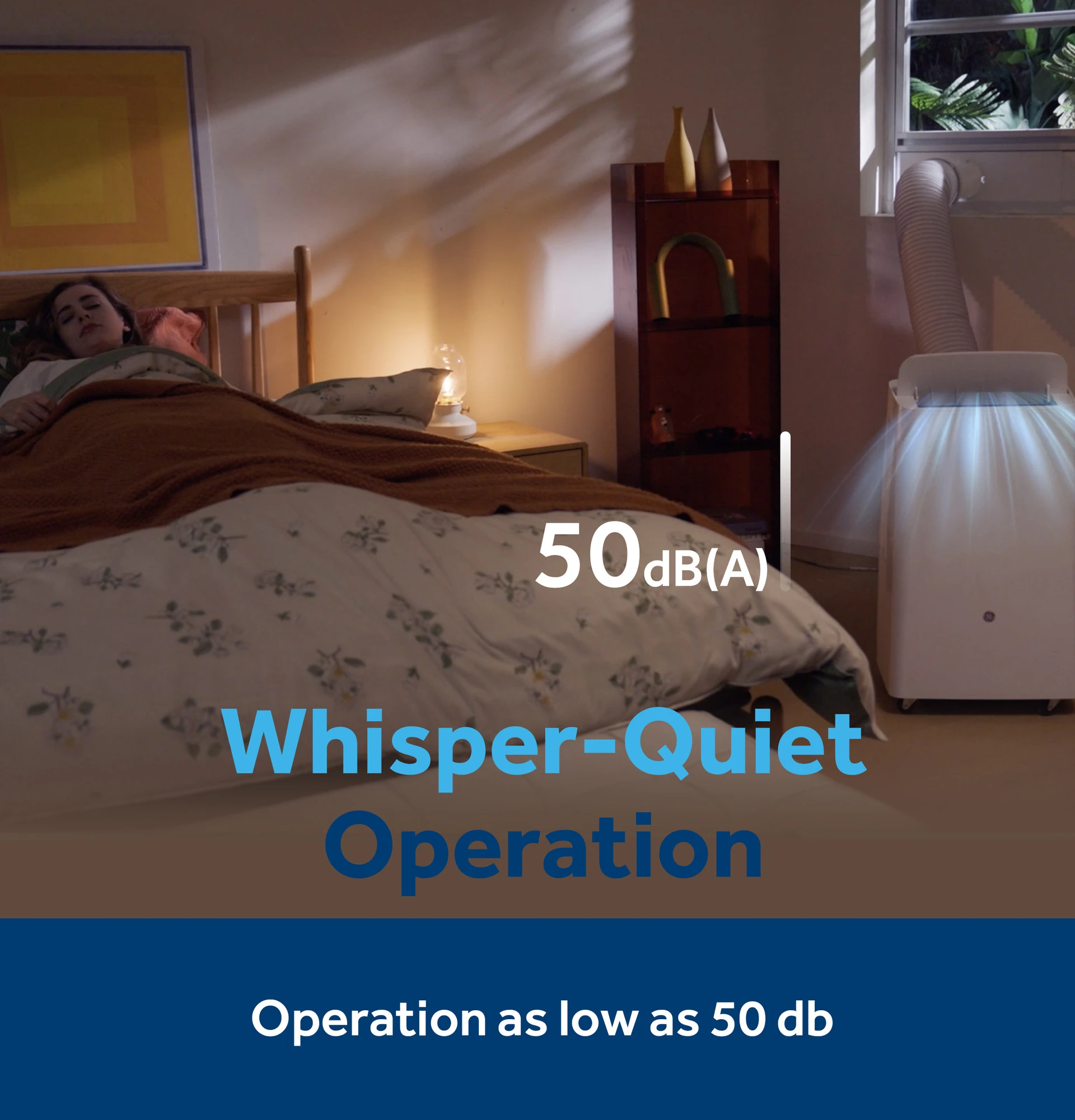 GE® 8,000 BTU DOE SACC Portable Air Conditioner for Medium Rooms up to 350 sq. ft. view 24