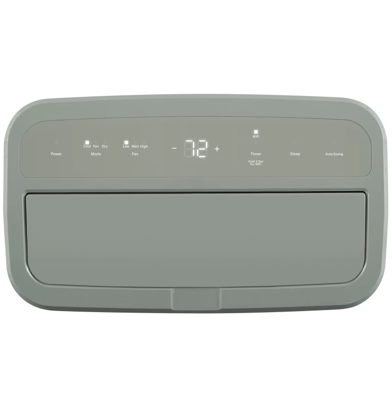 7,500 BTU Smart Portable Air Conditioner with Dehumidifier and Remote, Grey APWD07JASG