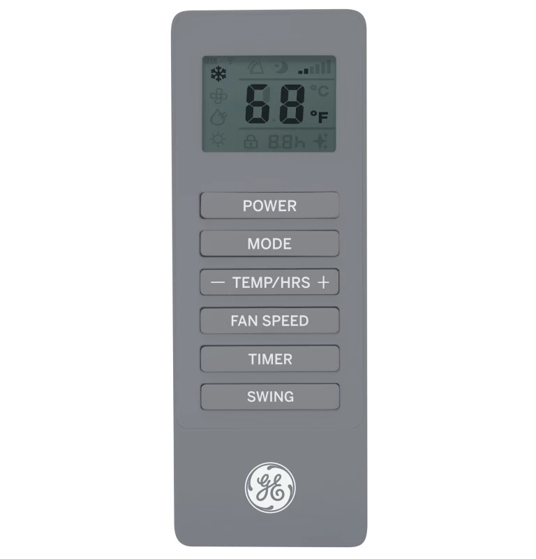 10,500 BTU Smart Portable Air Conditioner with Dehumidifier and Remote, Grey APWD10JASG