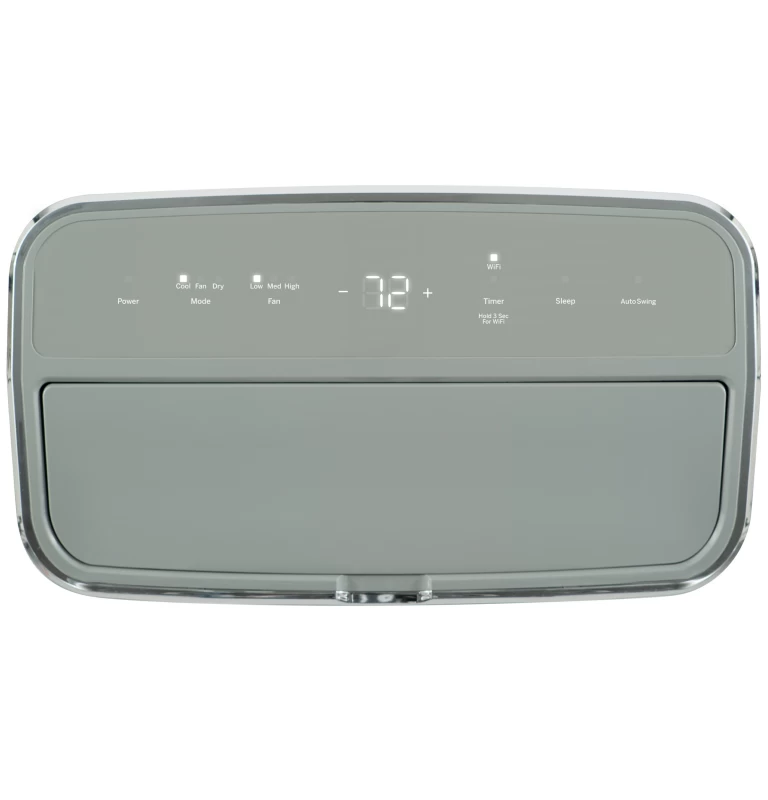 10,500 BTU Smart Portable Air Conditioner with Dehumidifier and Remote, Grey APWD10JASG