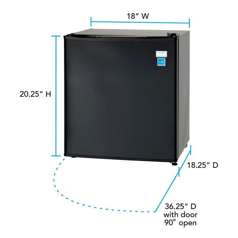 Avanti 1.7 cu. ft. Compact Refrigerator AR17T0W