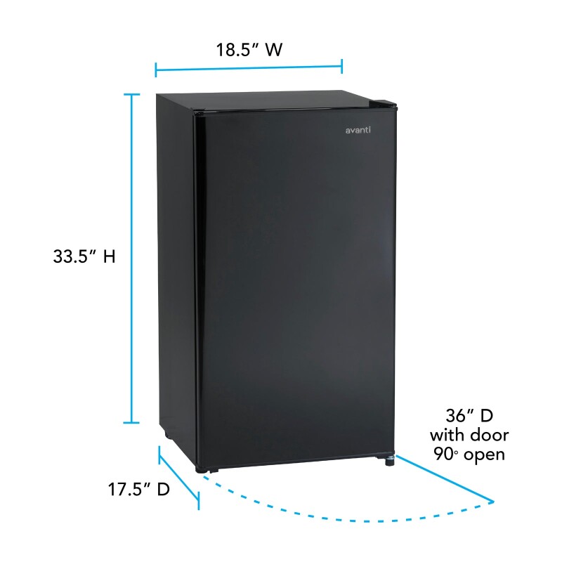 Avanti 3.2 cu. ft. Compact Refrigerator view 2