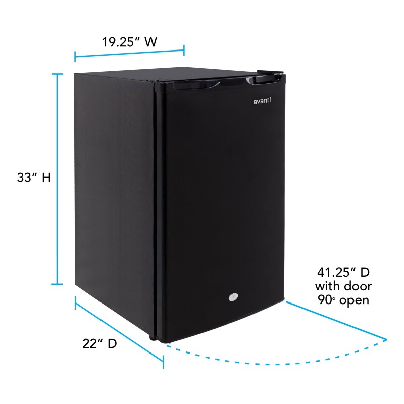 Avanti 4.4 cu. ft. Compact Refrigerator view 6