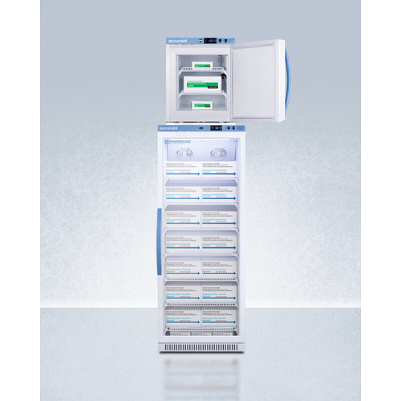 24" Wide Performance Series All-Refrigerator/All-Freezer Combination ARG12PVAFZ1PVSTACK