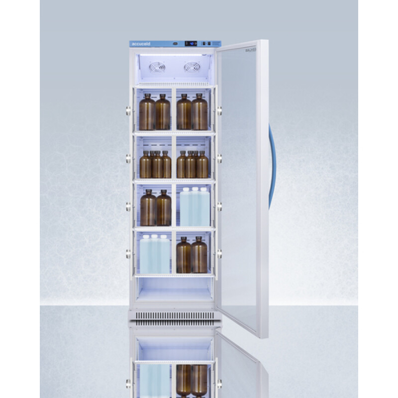 15 Cu.Ft. Upright Laboratory Refrigerator with Interior Lockers ARG15MLLOCKER
