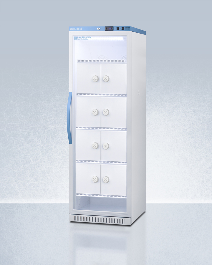 15 Cu.Ft. Upright Vaccine Refrigerator with Interior Lockers view 3