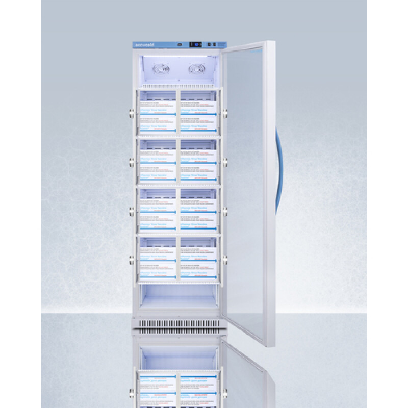 15 Cu.Ft. Upright Vaccine Refrigerator with Interior Lockers ARG15PVLOCKER