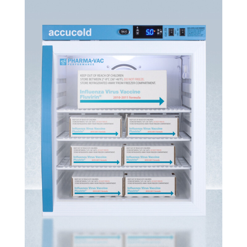 1 Cu.Ft. Compact Vaccine Refrigerator, Certified to NSF/ANSI 456 Vaccine Storage Standard ARG1PV456