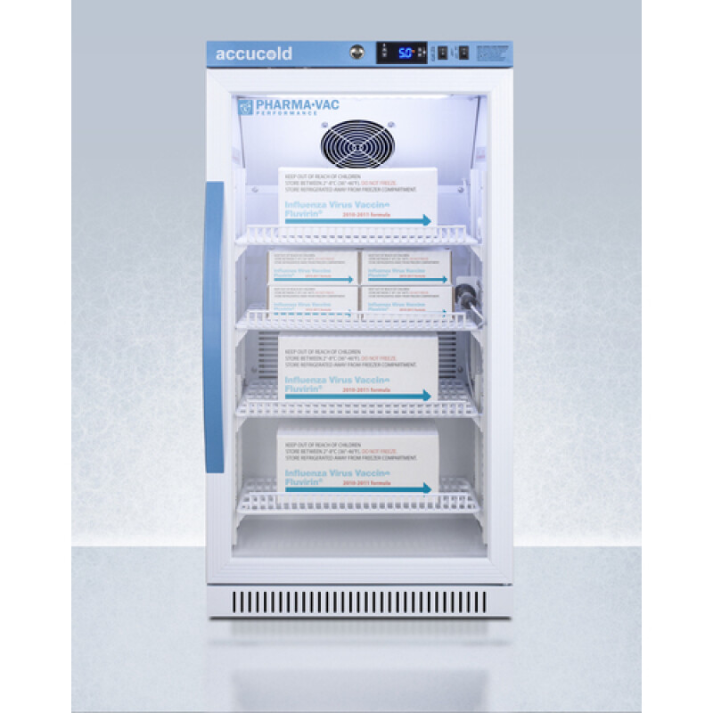 2.83 Cu.Ft. ADA Height Vaccine Refrigerator, Certified to NSF/ANSI 456 Vaccine Storage Standard ARG31PVBIADA456
