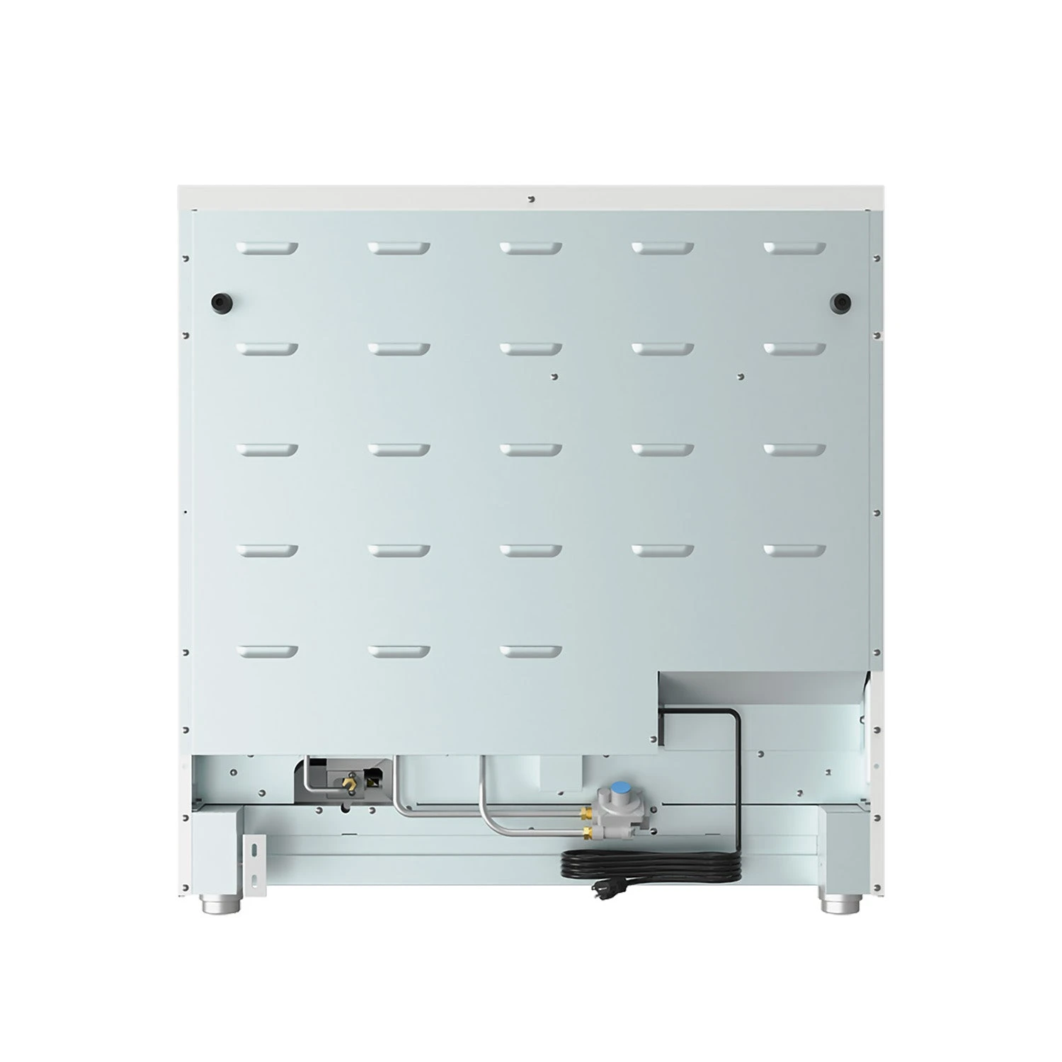 36 Inch Gas Range In White Contemporary Professional ARG36W