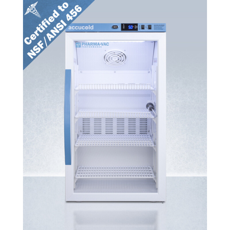 3 Cu.Ft. Counter Height Vaccine Refrigerator, Certified to NSF/ANSI 456 Vaccine Storage Standard ARG3PV456