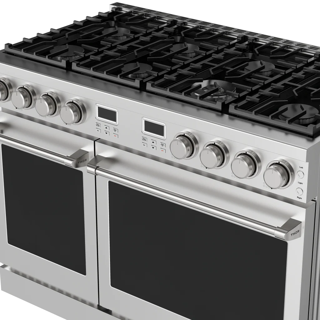 48-inch Liquid Propane Range Contemporary Professional view 7