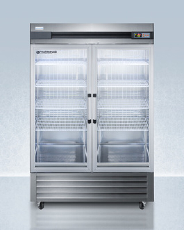 Summit 49 Cu.Ft. Upright Pharmacy Refrigerator Stainless Steel ARG49ML Picture 1