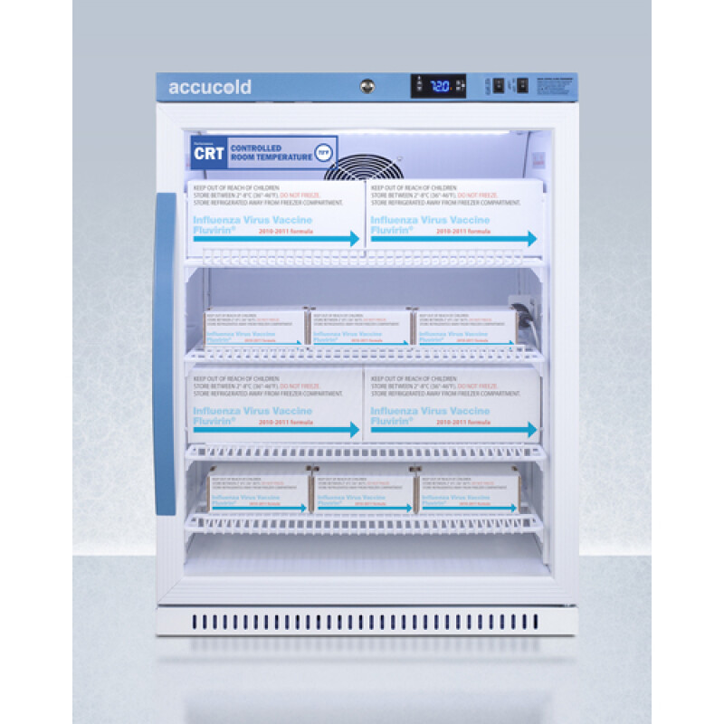 6 Cu.Ft. Upright Controlled Room Temperature Cabinet, ADA Height ARG61PVBIADACRT