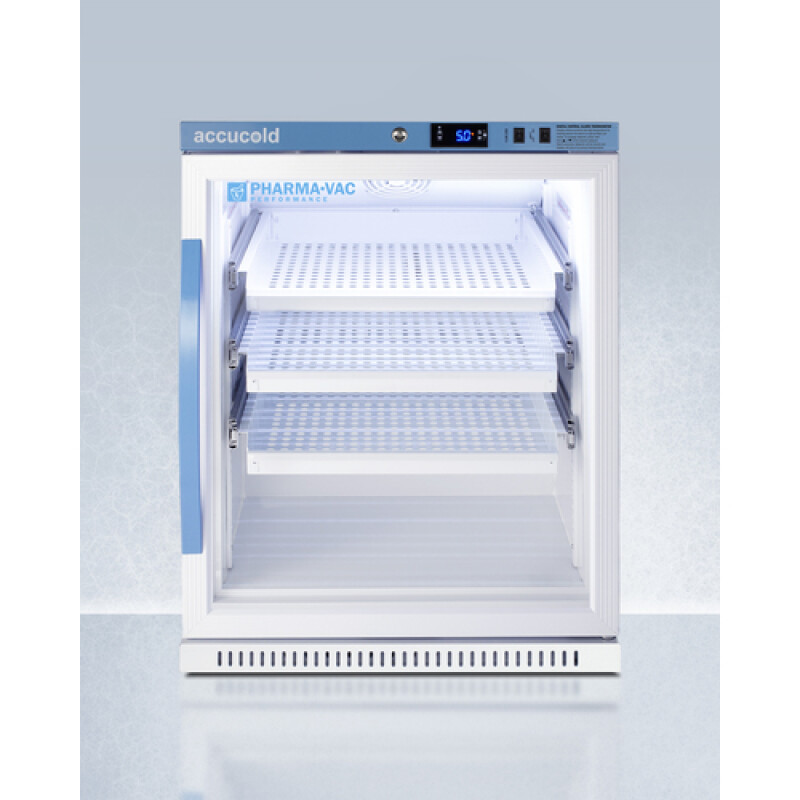 6 Cu.Ft. ADA Height Vaccine Refrigerator, with Removable Drawers ARG61PVBIADADR