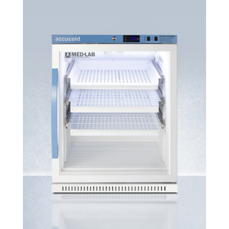 6 Cu.Ft. ADA Height Laboratory Refrigerator with Removable Drawers ARG6MLDR