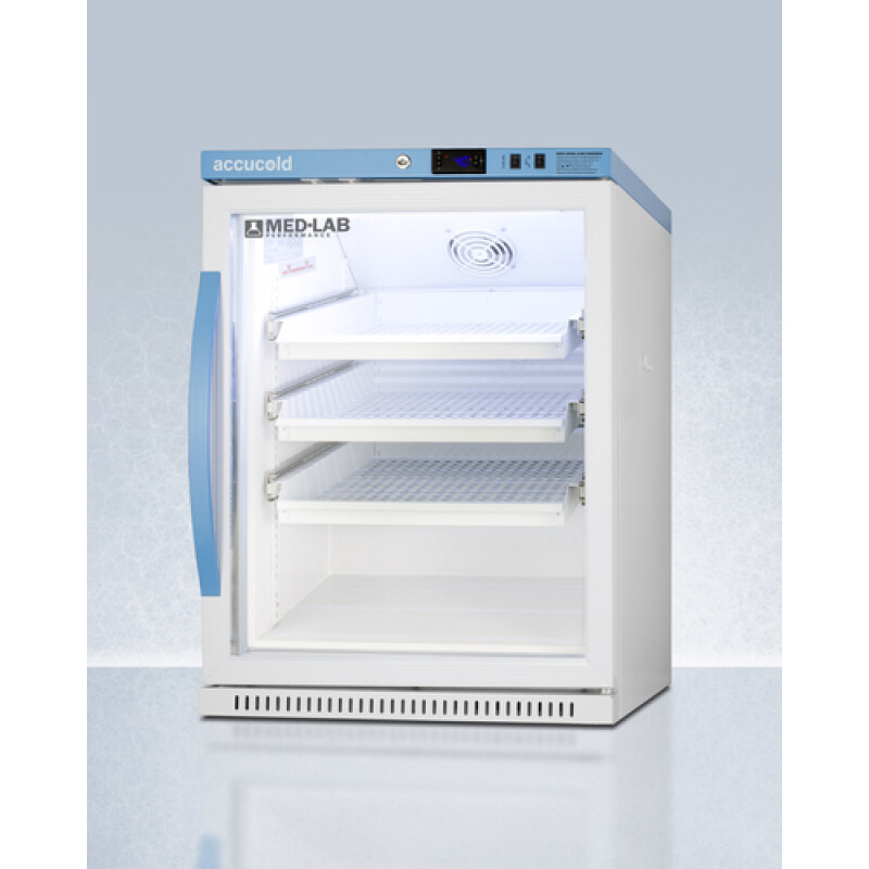 6 Cu.Ft. ADA Height Laboratory Refrigerator with Removable Drawers ARG6MLDR