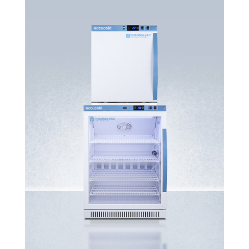 24" Wide Performance Series All-Refrigerator/All-Freezer Combination ARG6PVAFZ1PVSTACKLHD