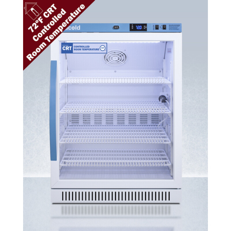 6 Cu.Ft. ADA Height Upright Controlled Room Temperature Cabinet ARG6PVCRT