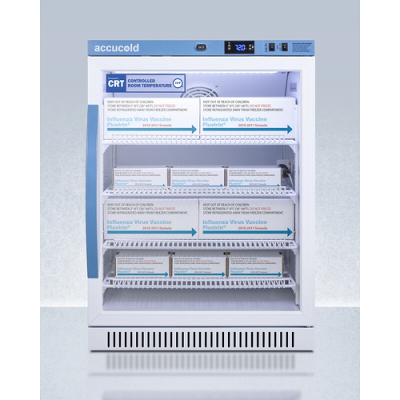 6 Cu.Ft. ADA Height Upright Controlled Room Temperature Cabinet ARG6PVCRT