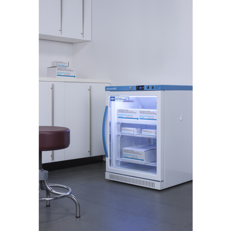 6 Cu.Ft. ADA Height Upright Controlled Room Temperature Cabinet ARG6PVCRT