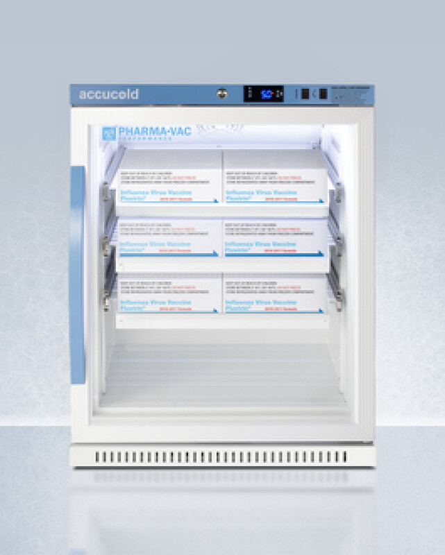6 Cu.Ft. ADA Height Vaccine Refrigerator with Removable Drawers ARG6PVDR